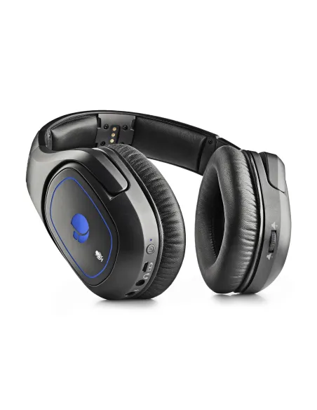 NGS GHX-600 Auriculares Inalámbrico y alámbrico Diadema Juego MicroUSB Negro