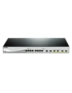 D-Link DXS-1210-12TC E switch Gestionado L2 10G Ethernet (100 1000 10000) 1U Negro, Plata 2