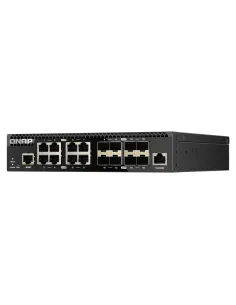 QNAP QSW-M3216R-8S8T switch Gestionado L2 L3 10G Ethernet (100 1000 10000) 1U Negro 2