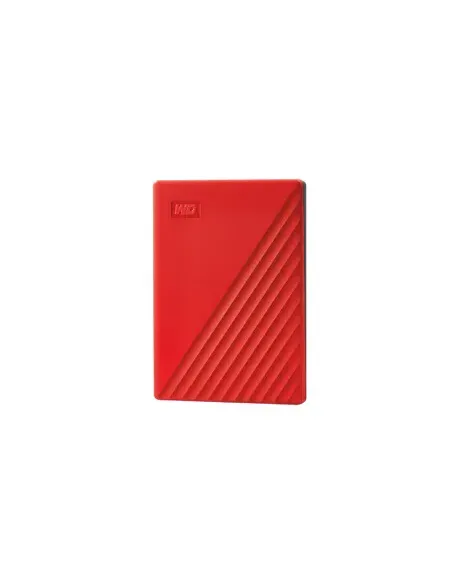 Western Digital My Passport disco duro externo 4000 GB Rojo