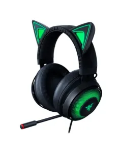 Razer Kraken Kitty Edition Auriculares Alámbrico Diadema Juego Negro, Verde