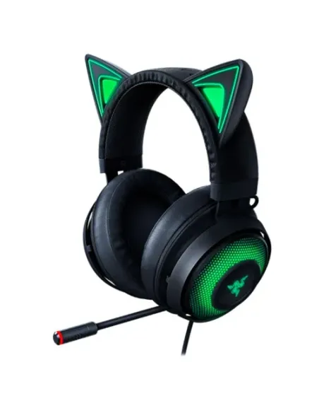 Razer Kraken Kitty Edition Auriculares Alámbrico Diadema Juego Negro, Verde