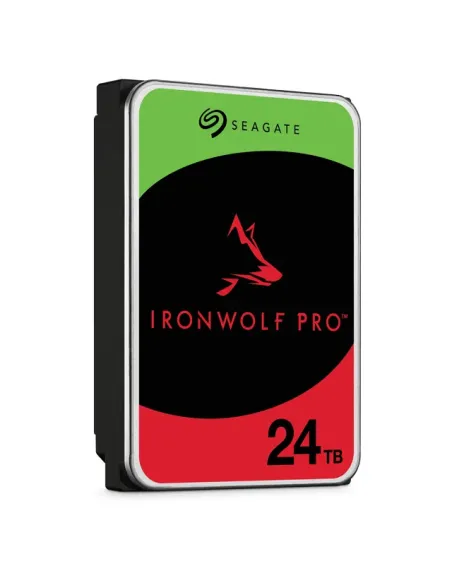 Seagate IronWolf Pro ST24000NT002 disco duro interno 24 TB 7200 RPM 512 MB 3.5" Serial ATA III