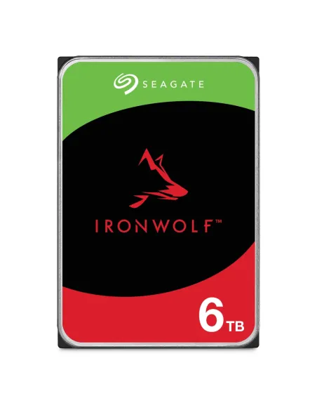 Seagate IronWolf ST6000VN006 disco duro interno 6 TB 5400 RPM 256 MB 3.5" Serial ATA III