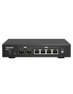 QNAP QSW-2104-2S switch No administrado 2.5G Ethernet Negro