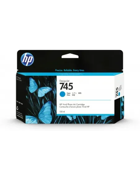 HP 745 CARTUCHO DE TINTA HP745 CIAN (F9J97A)