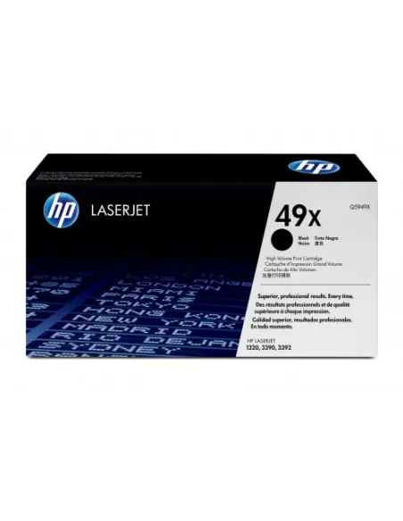 HP 49X TONER NEGRO ALTA CAPACIDAD HP49X (Q5949X)