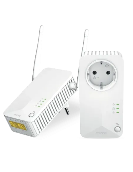 Strong Powerline Wi-Fi 600 Kit 600 Mbit/s Ethernet Wifi Blanco