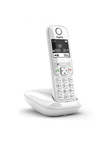 Gigaset AS690 Teléfono DECT/analógico Identificador de llamadas Blanco