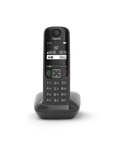 Gigaset AS690 Teléfono DECT/analógico Identificador de llamadas Negro