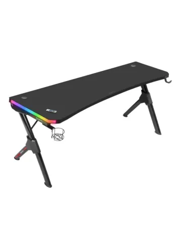 Mars Gaming MGDXLRGB Mesa Gaming Ergonómica RGB Negro Grande