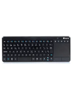 NGS TV Warrior teclado RF inalámbrico QWERTY Negro