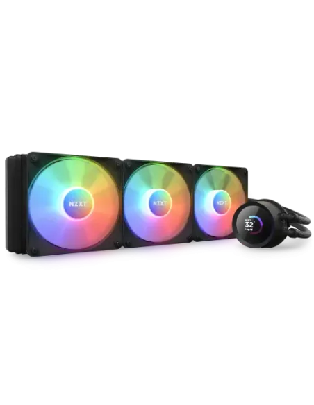 NZXT Kraken 360 RGB Procesador Sistema de refrigeración líquida todo en uno 12 cm Negro 1 pieza(s)