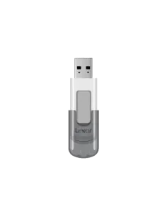 Lexar JumpDrive V100 unidad flash USB 64 GB USB tipo A 3.2 Gen 1 (3.1 Gen 1) Gris, Blanco