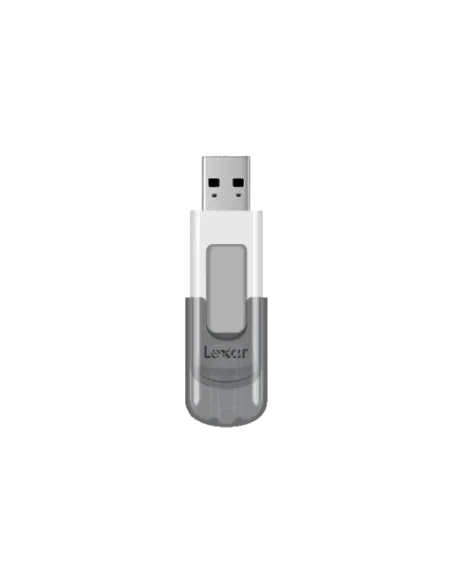 Lexar JumpDrive V100 unidad flash USB 64 GB USB tipo A 3.2 Gen 1 (3.1 Gen 1) Gris, Blanco