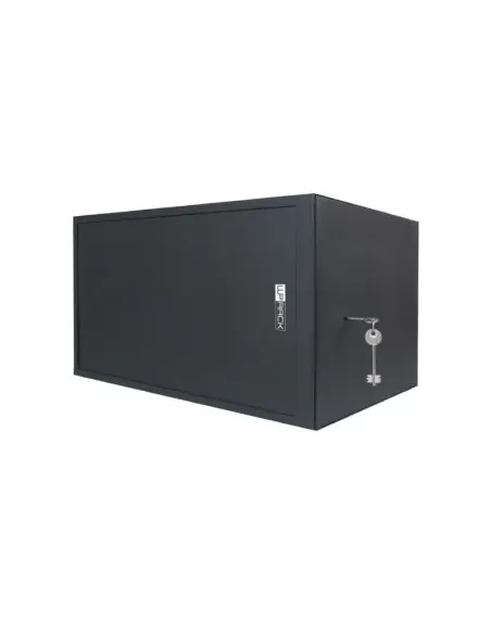 WP WALL MOUNT RACK 19" RWS SERIES 6U WXDXH: 560X600X400 MM, BLACK RAL 9005