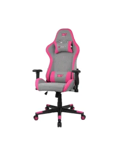 DRIFT DR90 PRO Silla para videojuegos de PC Asiento acolchado Gris, Rosa