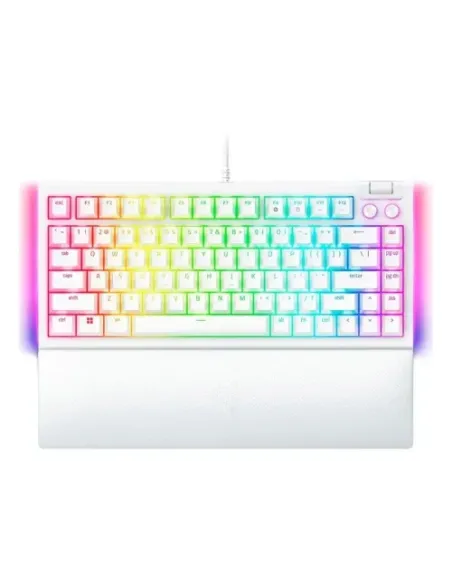 TECLADO RAZER BLACKWIDOW V4 75% BLANCO (USA) (RZ03-05001700-R3M1)