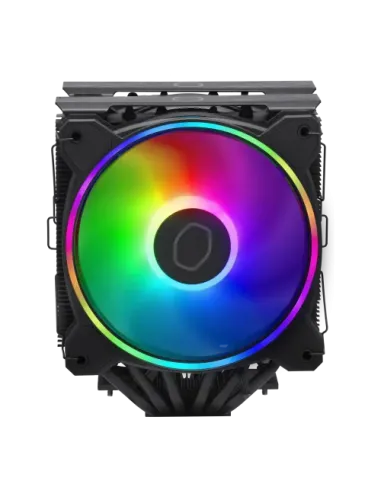 Cooler Master Hyper 622 Halo Black Carcasa del ordenador, Procesador Refrigerador de aire 12 cm Negro