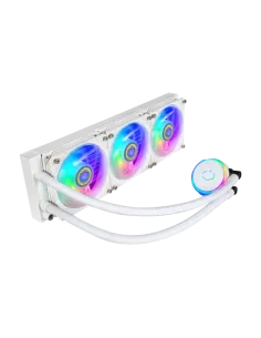 Cooler Master MasterLiquid PL360 Flux White Edition Carcasa del ordenador Kit de refrigeración líquida 12 cm Blanco