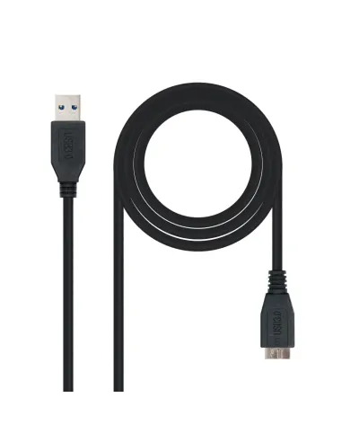 Nanocable CABLE USB 3.0, TIPO A/M-MICRO B/M, NEGRO, 1.0 M