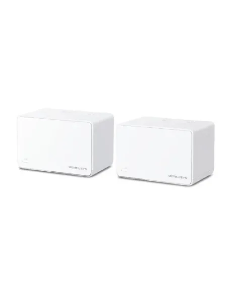 Mercusys Halo H80X(2-pack) Doble banda (2,4 GHz / 5 GHz) Wi-Fi 6 (802.11ax) Blanco 3 Interno