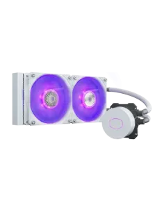 Cooler Master MasterLiquid ML240L V2 RGB White Edition Placa base Sistema de refrigeración líquida todo en uno 12 cm Blanco