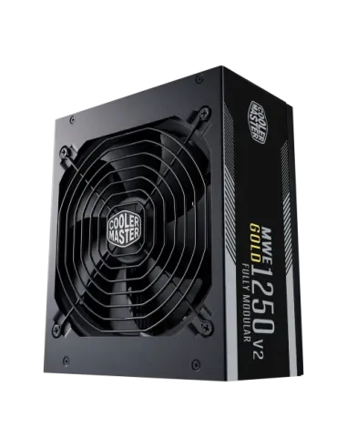 FUENTE ALIMENTACION COOLER MASTER MWE GOLD 1250W V2 FULL MODULAR 80+ GOLD MPE-C501-AFCAG-EU