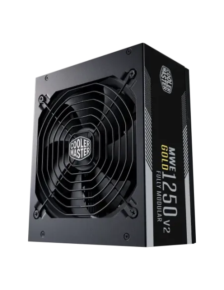 FUENTE ALIMENTACION COOLER MASTER MWE GOLD 1250W V2 FULL MODULAR 80+ GOLD MPE-C501-AFCAG-EU