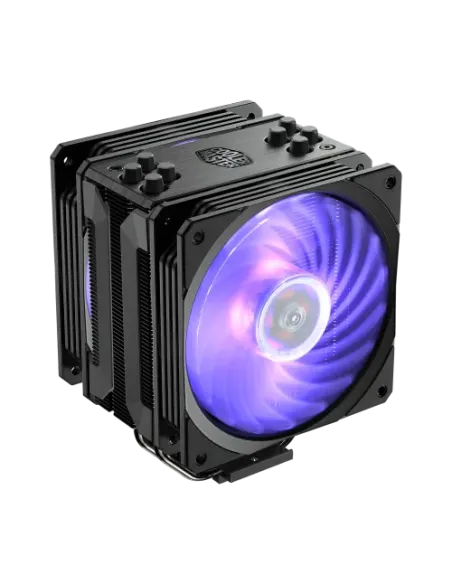 Cooler Master Hyper 212 RGB Black Edition w/LGA1700 Carcasa del ordenador, Procesador Enfriador 12 cm Negro