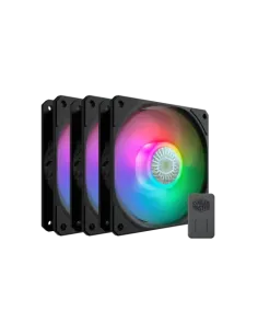 Cooler Master SickleFlow 120 ARGB Carcasa del ordenador Ventilador 12 cm Negro 3 pieza(s)