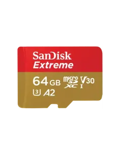 SanDisk Extreme 64 GB MicroSDXC UHS-I Clase 10