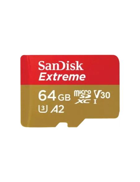 SanDisk Extreme 64 GB MicroSDXC UHS-I Clase 10