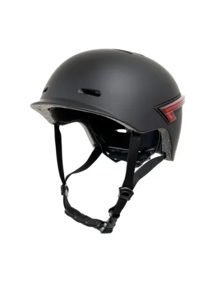 YOUIN CASCO CON LED TRASTERO Y MANDO BLUETOOTH – L NEGRO