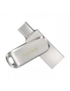 Sandisk Ultra Dual Drive Luxe unidad flash USB 128 GB USB Type-A / USB Type-C 3.2 Gen 1 (3.1 Gen 1) Acero inoxidable