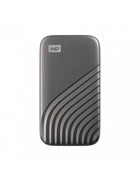 SANDISK MY PASSPORT TM SSD 2TB SPACE GRAY, 1050MB/S READ, 1000MB/S WRITE, PC & MAC COMPATIABLE