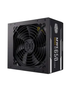 FUENTE ALIMENTACION COOLER MASTER MWE BRONZE V2 650W 230V 80+ BRONZE MPE-6501-ACABW-BEU