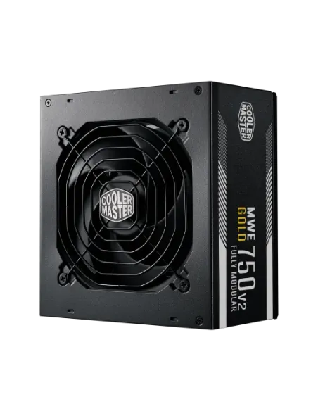 Cooler Master MWE Gold 750 - V2 unidad de fuente de alimentación 750 W 24-pin ATX ATX Negro