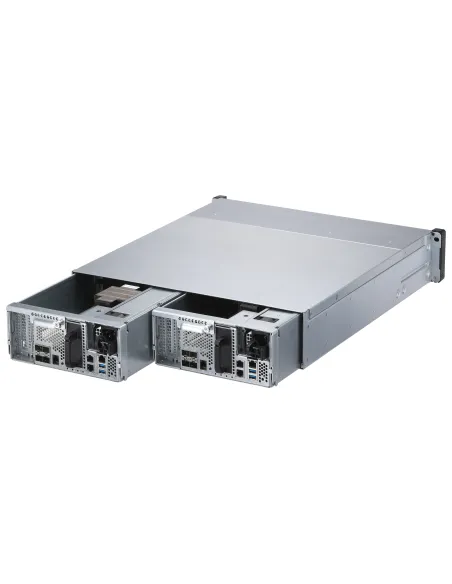 QNAP ES2486dc NAS Bastidor (2U) Intel® Xeon® D D-2142IT 96 GB DDR4 0 TB QNAP Enterprise System Negro