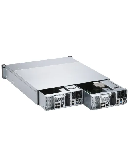 QNAP ES2486dc NAS Bastidor (2U) Intel® Xeon® D D-2142IT 128 GB DDR4 0 TB QNAP Enterprise System Negro