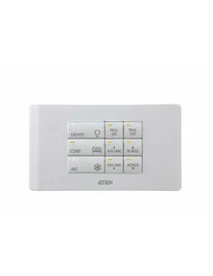 ATEN Sistema de control - Botonera de 12 botones (formato UE, 2 gangs)