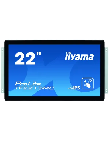iiyama ProLite TF2215MC-B2 pantalla para PC 54,6 cm (21.5") 1920 x 1080 Pixeles Full HD LED Pantalla táctil Multi-usuario Negro