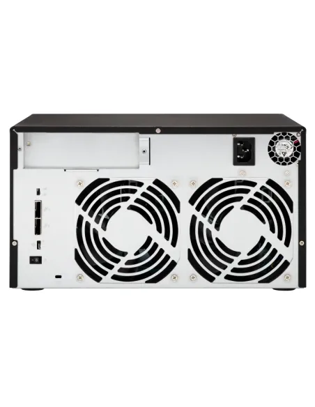 QNAP TL-D800S caja para disco duro externo Carcasa de disco duro SSD Negro, Gris 2.5 3.5"