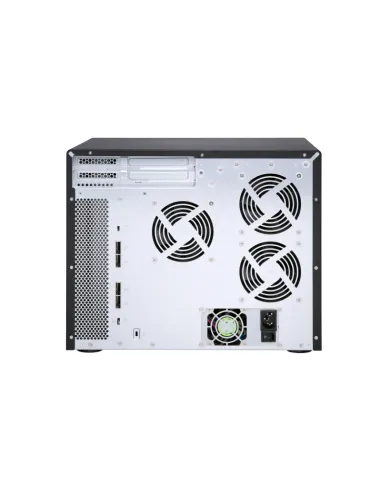 QNAP TL-D1600S caja para disco duro externo Carcasa de disco duro SSD Negro, Gris 2.5 3.5"