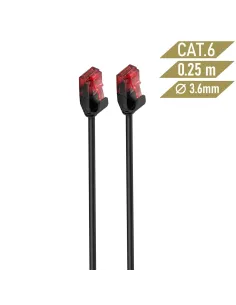 Ewent IM1043 cable de red Negro 0,5 m Cat6 U UTP (UTP) 2