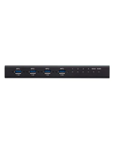 ATEN Switch de periféricos formato industrial USB 3.2 Gen 1 de 4 x 4 puertos