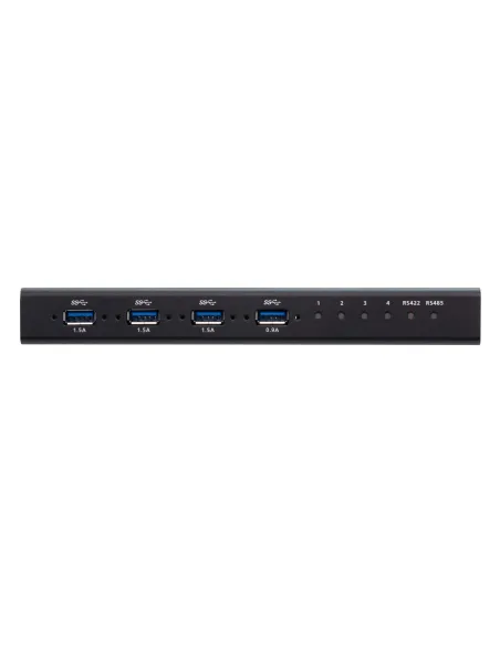 ATEN Switch de periféricos formato industrial USB 3.2 Gen 1 de 4 x 4 puertos
