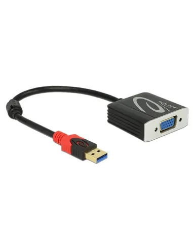 Delock Adaptador USB 3.0 tipo-a Macho a vga Hembra