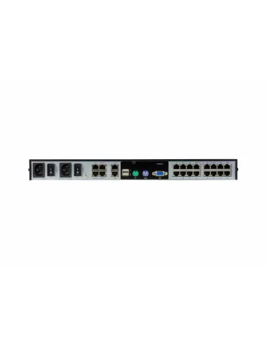 ATEN Switch KVM por IP multi-interfaz Cat 5 de 16 puertos de 1 consola local y 1 consola remota con Virtual Media (1920 x 1200)