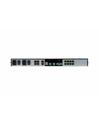 ATEN Switch KVM por IP multi-interfaz Cat 5 de 8 puertos de 1 consola local y 1 consola remota con Virtual Media (1920 x 1200)